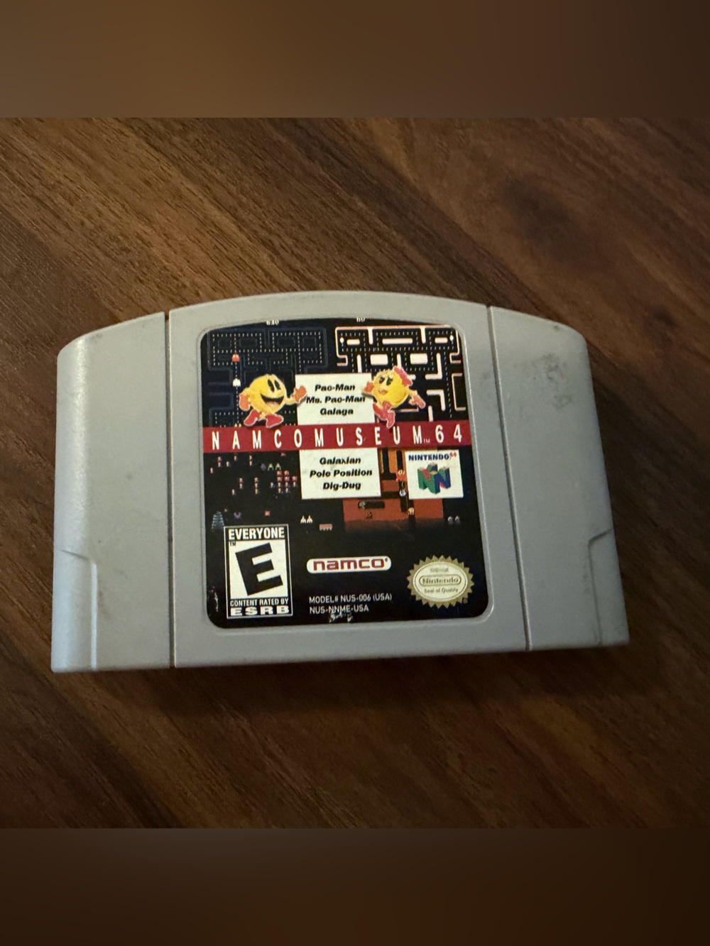 1999 Nintendo Namco Museum 64